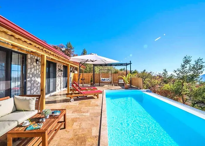 İslamlar 1 Bedroom Secluded With Private Pool Hot Tub Вилла *