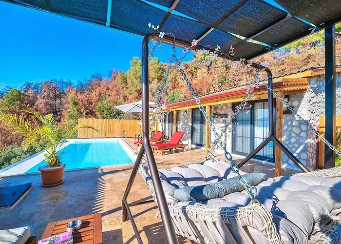 İslamlar 1 Bedroom Secluded With Private Pool Hot Tub Вилла
